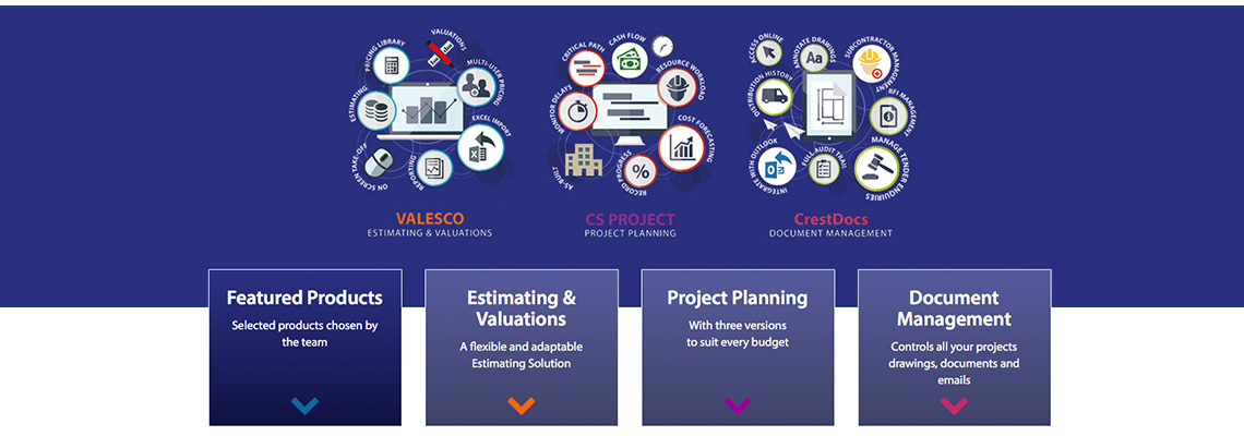 Crest Software Construction Software Products